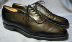 Vtg Johnston   Murphy Crown Aristocraft Derby Shoes 10 D Us Handmade