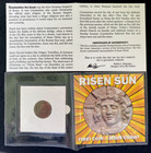 Risen Sun  The First Coin Of Jesus Christ Coa   History   Album Included