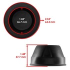 Rubber Wheel Cap For Yamaha Big Bear 400 2x4 2000-2004   400 4x4 2000-2006   4x