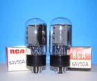 6av5ga Nos Rca 1960 Radio Vintage Amplifier Audio Vacuum Tubes 2 Valve Tested