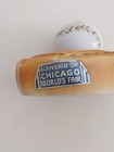 Vintage Rare 1933 Chicago World s Fair Baseball   Mitt Ceramic Souvenir Ashtray