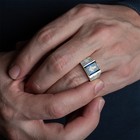  925 Sterling Silver Men s Symbolic Brotherhood Freemason Masonic Cz Stone Ring