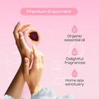 Bath Bombs For Women   Fizzies Luxury Lar Size With Real Flowers And