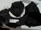 Vintage Antique Lot Of Black Silk Trim And Lace Assortment