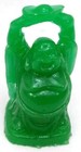 Set Of 6 Green Buddha Statues Laughing Lucky Happy Gods Figures Fengshui S-3579