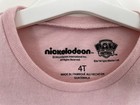 Nickelodeon Toddler Girl Paw Patrol Glitter Cotton Blend Crewneck T-shirt Pink 4