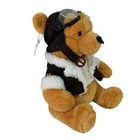 Vintage Disney Store Pilot Pooh Plush Winnie The Pooh Aviator Stuffed Bear