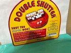 Double Shutter Shut The Super Box  Game Tin Case Complete Game Blue Orange