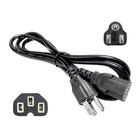 100 Lot Ac Power Cord Cable Desktop Monitor Computer 6ft Iec320 Heavy Duty