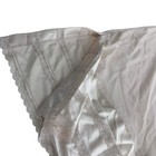 Vintage Adonna Petticoat Half Slip Beige Size 2x Side Slit Lace Trim