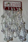 Darice Holidays 9 Ft Christmas Bead Garland Lot  6  New With Package Iridescent