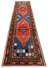 Amazing Hand Knotted Vintage Morocco Wool Area Runner Rug 10 X 3 Ft