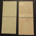 Scott  410-411 Mint Nh 1912 Washington Coil Pairs Incl  Paste-up  Cv  70 00