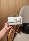 Chanel 23p New Caviar Kelly Bag  Crossbody And Shoulder Bag  Size 19cm