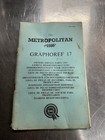 Austin Metropolitan 1500 Graphoref 17 Brochure Parts List 1961 Vintage