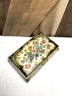 Gorgeous Vtg Hinged Tin Trinket Box Made In Holland Approx  8x5    In Euc Stamped