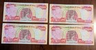 100 000  4 X 25 000  Iraqi Dinar Central Bank Iraq Iqd Uncirculated Currency