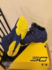 New Under Armour Curry 2 Dub Nation Away Warriors - Blue Yellow