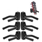 10 Pcs Pack Guitar Hangers Hook Holder Wall Mount Hanger Display Instrument