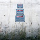 Classic Framed Plus Caution  Property Guarded By Lead Injection Specialist