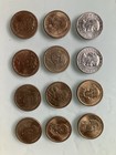 Lot Of Dollar Coins Two Of Which Are Silver In Appearance