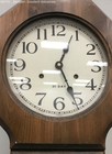 Balitec Brown Octagon Analog Quartz 31 Day Wood Wall Clock For Parts - As Is