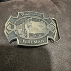 Volunteer Fireman And Rescue Squad Belt Buckle Lot