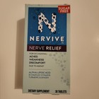Nervive Nerve Relief Dietary Supplement 30 Tablets Exp 06 2026 