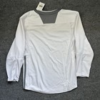 Adidas Aditeam Stk Y Blank Hockey Jersey Youth Size L xl Nwt Hn3374 White