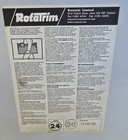 Rotatrim Pro 24 Inch Cut Professional Paper Cutter trimmer Precision Rotary Trim