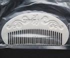 Real 999 Fine Silver Hair Comb Peony              Hair Care 3 89inch  55g Best Gift