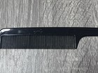 Vintage Goody Rat Tail Teasing Comb Black Plastic 8 Inches Vtg Hair Accessories