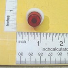Tonka Plastic Red white Roof Flasher Toy Part Tkp-054