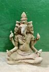 Ancient Central Asian Buddhist Bronze Ganesh Buddha Heads Statue Sculpture 
