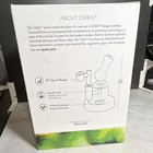 Grav Orbis Lume Glass Water Pipe 6 5  Black Clear 90   Quartz  Banger New In Box