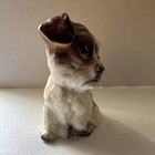 Vintage Ceramic Dog Statue Figure Decor Made In Japan 5 5   