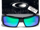 New Oakley Gascan Black Ink Polarized Galaxy Jade Mirror Lens Sunglass 9014-e3