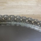 Vintage Vanity Mirror Tray 13   x9 5    Oval Gold Tone Filigree