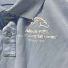 Ariat World Equestrian Games Kentucky 2010 Event Staff Unisex Polo Shirt Sz Xl