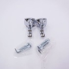 Lot Of 2 Moen Voss Double Robe Hooks Chrome Yb5103ch