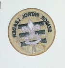 Bsa Senior Patrol Leader Position Patch Tan Twill Embroidered