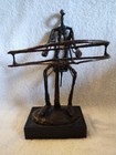 Man Playing Piano Metal Art Bronze Sculpture 9   Brutisist  Music