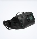 Euc Bote Highwater Belt Pack Waterproof Black Fanny Pack Teal Accents Pockets