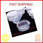 Art beauty 10 Pack Of 5 Gram Empty Cosmetic Containers  Round Cosmetic Sample Po