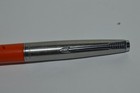 Parker 45 Rollerball Felt Tip Pen Orange Barrel St Steel Cap Usa Circa 1960 s