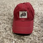 New Belgium Fat Tire Amber Ale Hat Strap Back One Size Red Beer Baseball Cap