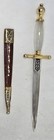 Vintage Army Military Academy Cadet Dagger Knife Sword Pearl Grip Letter Opener