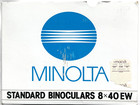 Brand New In Box Minolta Binoculars Standard Xl 8 X 40 Wide Angle Made In Japan