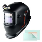 Solar True Color Auto Darkening Welding Helmet W light - Tig Mig Arc Protection