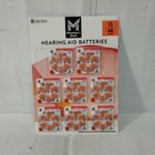 8 Round Pack Lot 48 Hearing Aid Batteries Size 13 Orange Tab Exp  06 2028  dd 